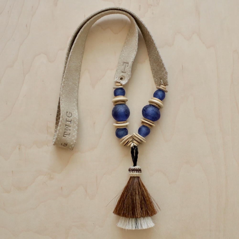 Twine & Twig tassel necklace